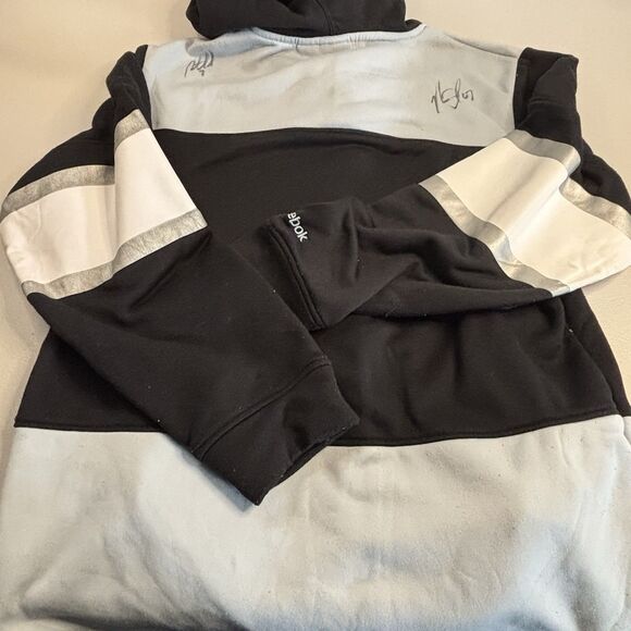 Vintage Reebok Face Off Collection NHL Los Angeles Kings Hoodie M SIGNED NO COA - Picture 5 of 14